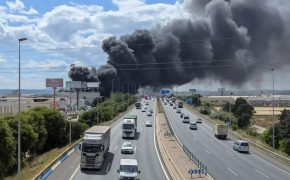 incendio en Silla